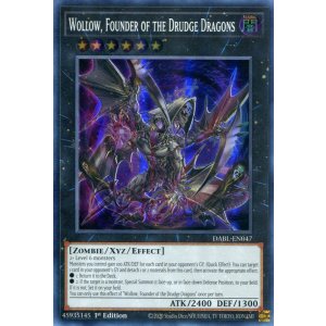 画像: 【特価品】英語版 死祖の隷竜ウォロー DABL-EN047 1st（スーパーレア）