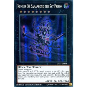 画像: 【特価品】英語版 Ｎｏ.６８ 魔天牢サンダルフォン CT14-EN008 Limited Edition（スーパーレア）