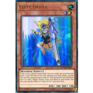 画像: 【特価品】英語版 レフティ・ドライバー DUPO-EN033 1st(ウルトラレア)
