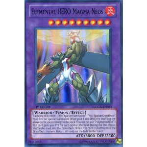 画像: 【特価品】英語版 E・HERO マグマ・ネオス LCGX-EN064 1st(スーパーレア)