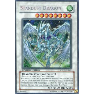 画像: 【特価品】英語版 スターダスト・ドラゴン CT05-EN001 Limited Edition（シークレットレア）