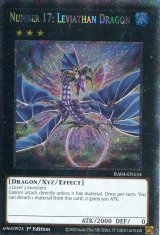 画像: 【特価品】英語版 Ｎｏ.１７ リバイス・ドラゴン RA04-EN154 1st（プラチナシークレアットレア）