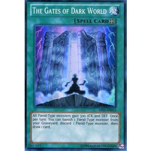画像: 【特価品】英語版 暗黒界の門 AP01-EN013（スーパーレア）