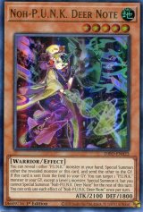 画像: 【特価品】英語版 Ｎｏ－Ｐ.Ｕ.Ｎ.Ｋ.ディア・ノート DIFO-EN022 1st（ウルトラレア）