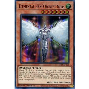 画像: 【特価品】英語版 Ｅ・ＨＥＲＯ オネスティ・ネオス LDS3-EN102 1st（ウルトラレア：レッド）