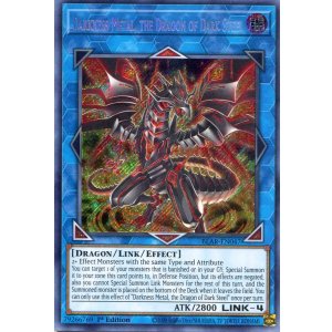 画像: 【特価品】英語版 闇鋼龍 ダークネスメタル BLAR-EN047 1st（シークレットレア）