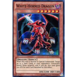 画像: 【特価品】英語版 ホワイト・ホーンズ・ドラゴン LCYW-EN164（スーパーレア）