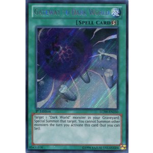 画像: 【特価品】英語版 暗黒界に続く結界通路 LCJW-EN250 1st（シークレットレア）