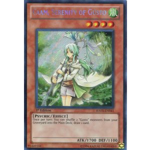 画像: 【特価品】英語版 ガスタの静寂 カーム HA05-EN041 1st（シークレットレア）