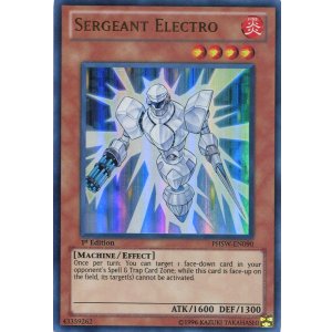 画像: 【特価品】英語版 エレクトロ軍曹 PHSW-EN090 1st（ウルトラレア）