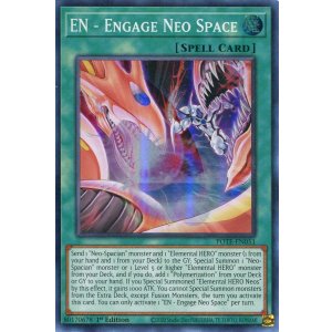 画像: 【特価品】英語版 ＥＮ－エンゲージ・ネオスペース POTE-EN051 1st（スーパーレア）
