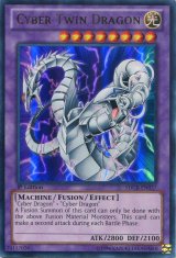 画像: 【特価品】英語版 サイバー・ツイン・ドラゴン SDCR-EN037 1st（ウルトラレア）