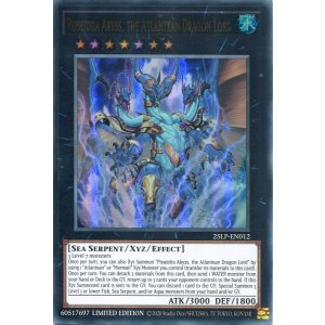 画像: 【特価品】英語版 海皇龍神 ポセイドラ・アビス 25LP-EN012 Limited Edition(ウルトラレア)