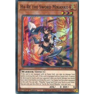 画像: 【特価品】英語版 剣の御巫ハレ AMDE-EN025 1st（スーパーレア）