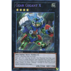 画像: 【特価品】英語版 ギアギガント X REDU-EN046 1st(シークレットレア)