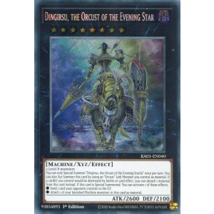 画像: 【特価品】英語版 宵星の機神ディンギルス RA01-EN040 1st（シークレットレア）