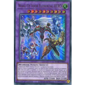 画像: 【特価品】英語版 Wake Up Your E・HERO MAZE-EN014(ウルトラレア)
