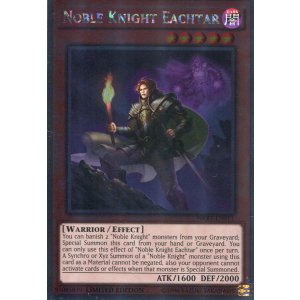 画像: 【特価品】英語版 聖騎士エクター・ド・マリス NKRT-EN011 Limited Edition（プラチナレア）
