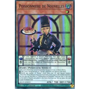 画像: 【特価品】英語版 ポワソニエル・ド・ヌーベルズ AGOV-EN019 1st（スーパーレア）