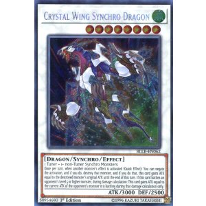 画像: 【特価品】英語版 クリスタルウィング・シンクロ・ドラゴン BLLR-EN062 1st(シークレットレア)
