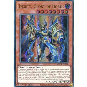 画像: 【特価品】英語版 ホルスの栄光－イムセティ CH02-EN022 1st（ウルトラレア）