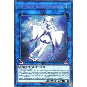 画像: 【特価品】英語版 氷の魔妖－雪女 HISU-EN037 1st（シークレットレア）