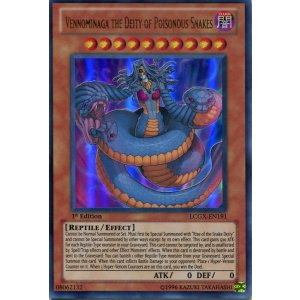 画像: 【特価品】英語版 毒蛇神ヴェノミナーガ LCGX-EN191 1st（ウルトラレア）