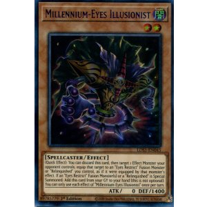 画像: 【特価品】英語版 ミレニアム・アイズ・イリュージョニスト LDS1-EN045 1st（ウルトラレア：ブルー）