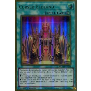 画像: 【特価品】英語版 呪われしエルドランド MGED-EN048 1st（プレミアムゴールドレア）