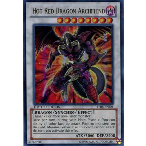 画像: 【特価品】英語版 えん魔竜 レッド・デーモン YF06-EN001 Limited Edition（ウルトラレア）