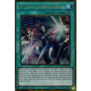 画像: 【特価品】英語版 Ｋｏｚｍｏ－レイブレード PGL3-EN033 1st（ゴールドシークレットレア）