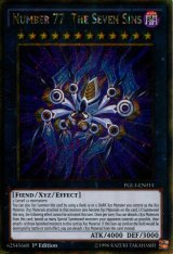 画像: 【特価品】英語版 Ｎｏ.７７ ザ・セブン・シンズ PGL3-EN011 1st（ゴールドシークレットレア）
