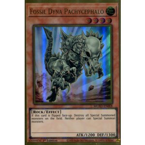 画像: 【特価品】英語版 フォッシル・ダイナ パキケファロ MGED-EN008 1st（プレミアムゴールドレア）