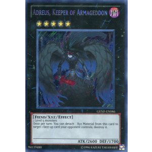 画像: 【特価品】英語版 終焉の守護者アドレウス GENF-EN086(シークレットレア)