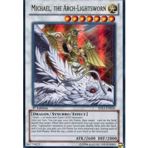 画像: 【特価品】英語版 ライトロード・アーク ミカエル SDLI-EN036 1st(ウルトラレア)