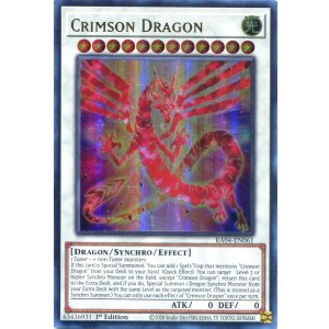 画像: 【特価品】英語版 赤き竜 RA04-EN061 1st(ウルトラレア)