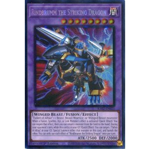画像: 【特価品】英語版 撃鉄竜リンドブルム RA02-EN025 1st(プリズマティックコレクターズレア)