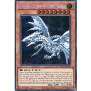 画像: 【特価品】英語版 青眼の亜白龍 RA02-EN010 1st(シークレットレア)