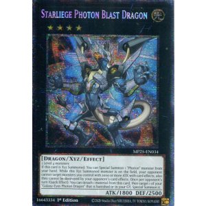 画像: 【特価品】英語版 輝光竜フォトン・ブラスト・ドラゴン MP25-EN034 1st（スターライトレア）