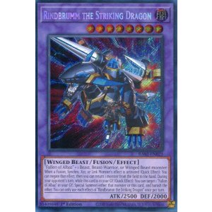 画像: 【特価品】英語版 撃鉄竜リンドブルム RA02-EN025 1st（シークレットレア）