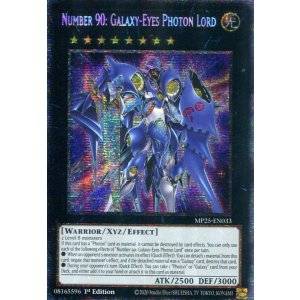 画像: 【特価品】英語版 Ｎｏ.９０ 銀河眼の光子卿 MP25-EN033 1st（スターライトレア）