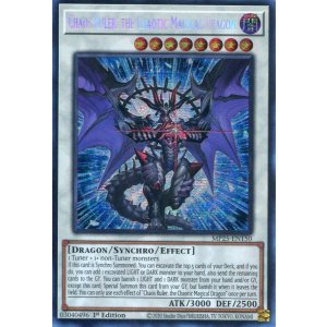画像: 【特価品】英語版 混沌魔龍 カオス・ルーラー MP25-EN150 1st(プリズマティックシークレットレア)