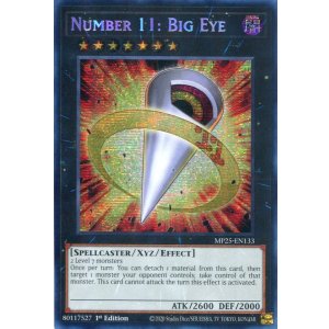画像: 【特価品】英語版 Ｎｏ.１１ ビッグ・アイ MP25-EN133 1st（プリズマティックシークレットレア）