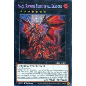画像: 【特価品】英語版 征覇竜-ブレイズ MP25-EN146 1st(プリズマティックシークレットレア)