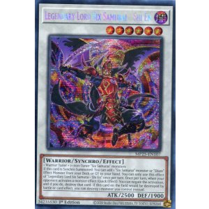 画像: 【特価品】英語版 真魔六武衆-シエン MP25-EN107 1st(プリズマティックシークレットレア)