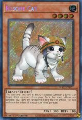 画像: 【特価品】英語版 レスキューキャット（通常イラスト） RA02-EN001 1st（シークレットレア）