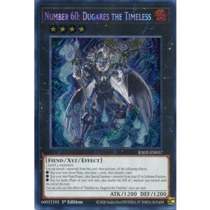 画像: 【特価品】英語版 No.60 刻不知のデュガレス RA02-EN037 1st(シークレットレア)