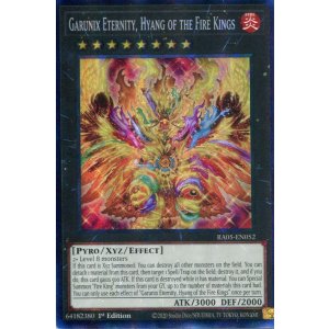 画像: 【特価品】英語版 炎王神 ガルドニクス・エタニティ RA05-EN052 1st（プリズマティックコレクターズレア）