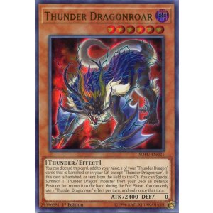 画像: 【特価品】英語版 雷獣龍－サンダー・ドラゴン SOFU-EN021 1st（ウルトラレア）