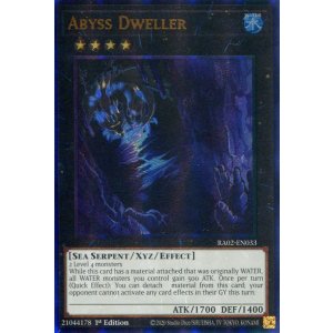 画像: 【特価品】英語版 深淵に潜む者 RA02-EN033 1st(プリズマティックアルティメットレア)